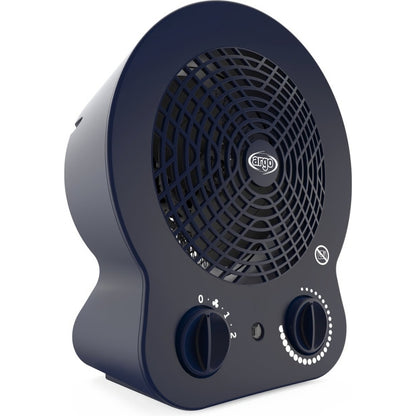 ARGO 191070214 Termoventilatore 2000W 2 Velocità Nero Termostato No ribaltamento