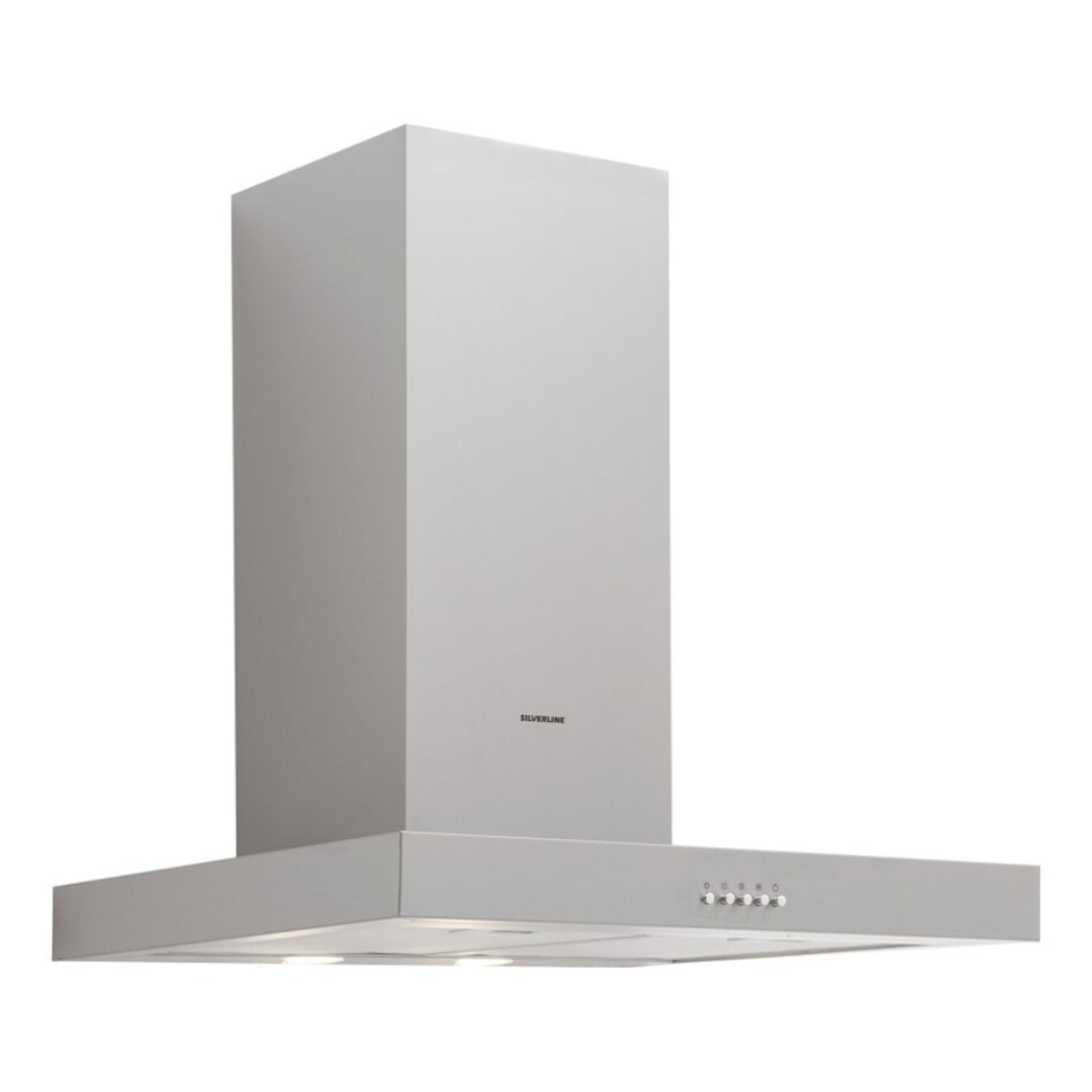 SILVERLINE 3170.9.733.02 Cappa a Parete 3 Velocità Classe C Inox cm. 90 x 50 x 103