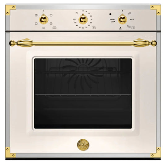 F.LLI BERTAZZONI 609HEREKTAG Forno Incasso 76 L Avorio 9 Funzioni Classe A cm. 60 x 60