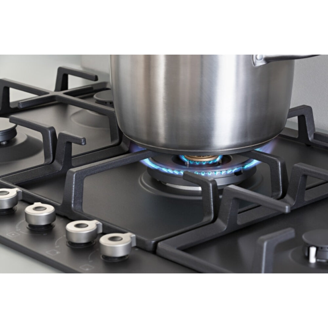F.LLI BERTAZZONI PROFESSIONAL P905CPRONE Piano Cottura 5 Fuochi Nero Incasso Standard cm. 89 x 50