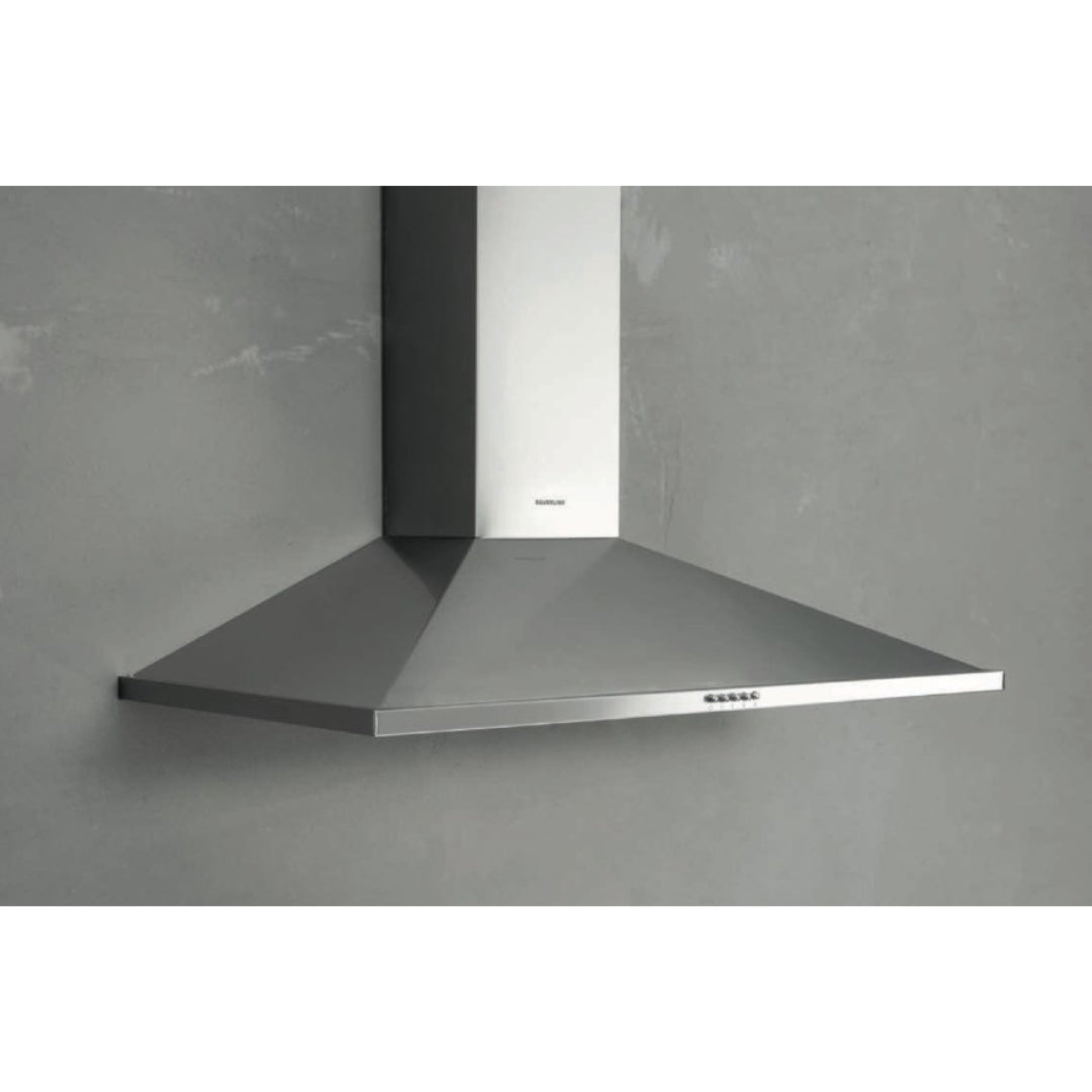 SILVERLINE 2240.9.733.04 Cappa a Parete 3 Velocità Filtrante Inox cm. 90 x 45 x 90