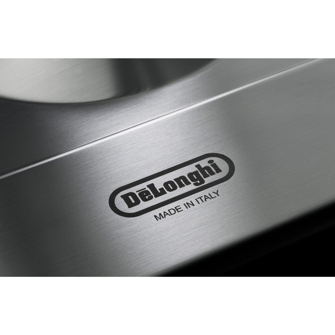 DE LONGHI NSL590DX Piano Cottura 5 Fuochi Griglie Ghisa Sopratop Inox cm. 90 x 51