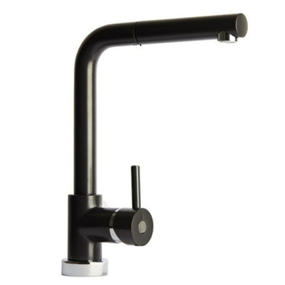 PAINI ALOR 783F591/90ABSPA Rubinetto Cucina Canna Alta Doccetta Estraibile Nero