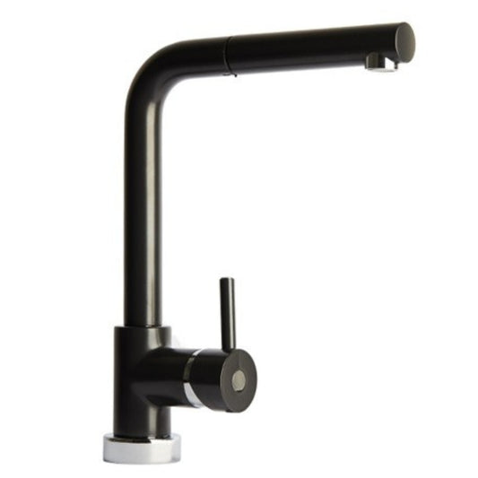 PAINI ALOR 783F591/90ABSPA Rubinetto Cucina Canna Alta Doccetta Estraibile Nero