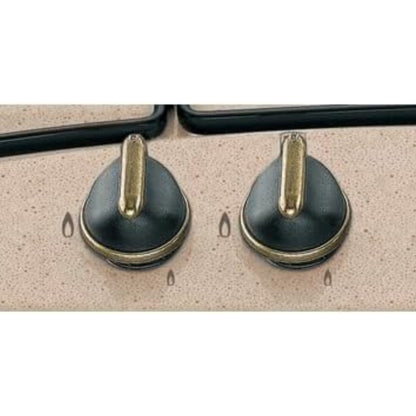 HOTPOINT PCN750TAVR Piano Cottura 5 Fuochi a Gas 1 Tripla Corona Avena cm. 75 x 51