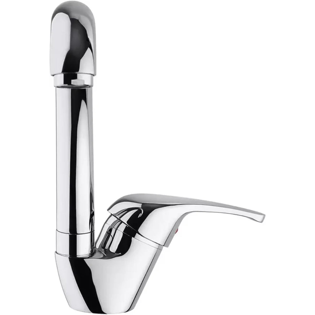 PAINI MIKONOS 04CR57042P3PA Miscelatore Rubinetto Lavello Cucina Rubinetto Cromo