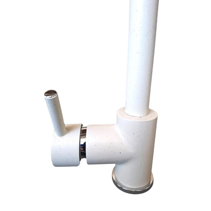 PAINI MILME 781J591ABSPA Rubinetto Miscelatore Lavello Cucina Canna Alta Estraibile Bianco