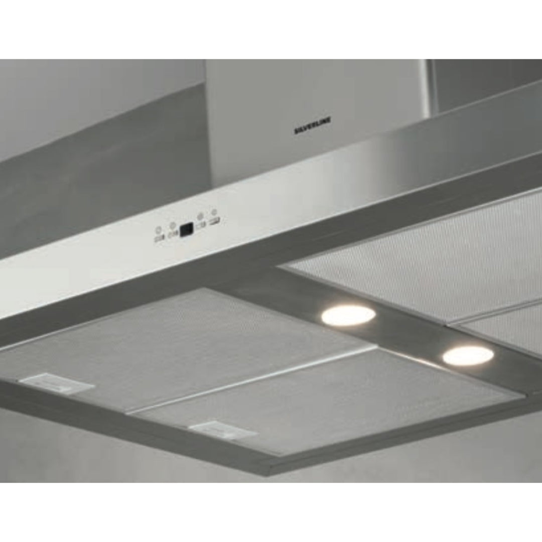 SILVERLINE 4110.2.733.01 Cappa a Isola Illuminazione LED Inox cm. 120 x 66