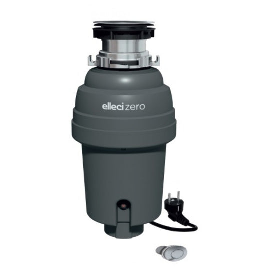ELLECI ZERO TDZ100GR Dissipatore Tritarifiuti Ultra Silenzioso Acciaio 1070 ml