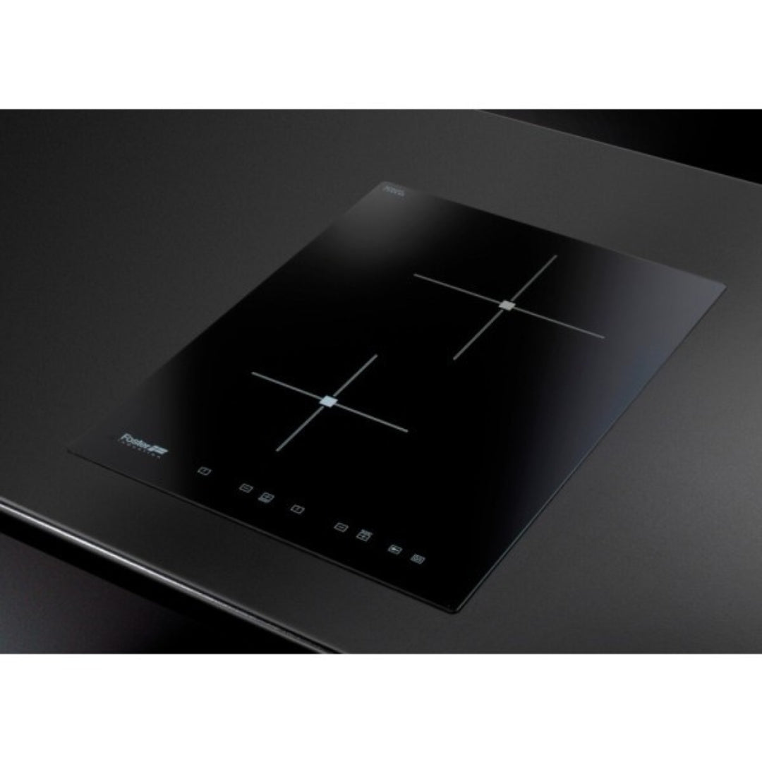 Foster S4000 Domino 7322240 Piano a Induzione Vetroceramica Nero 2 Zone Cottura cm. 52x38