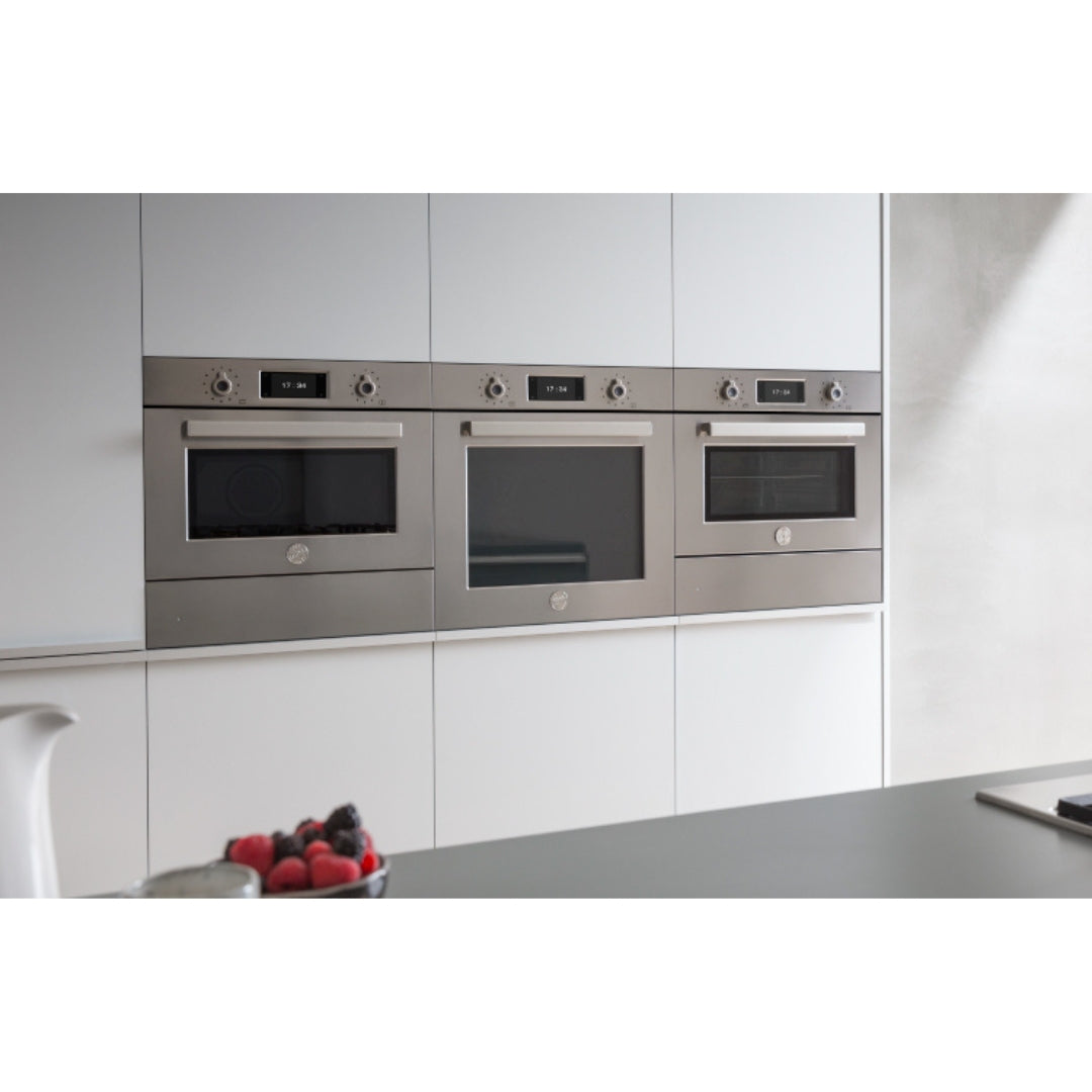 F.LLI BERTAZZONI MODERN FMOD3053WLB1 Forno Microonde Incasso Nero 34 Lt. cm. 60 x 40