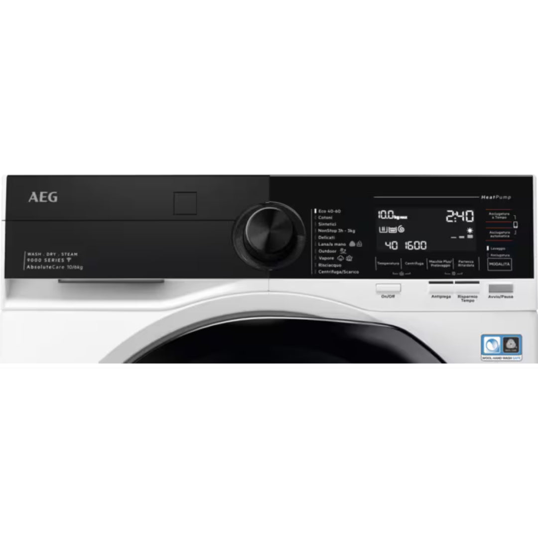 AEG LWR9C16BAY SERIE 9000 Lavasciuga 10/6KG Wifi 1600 Giri WIFI Classe A/B