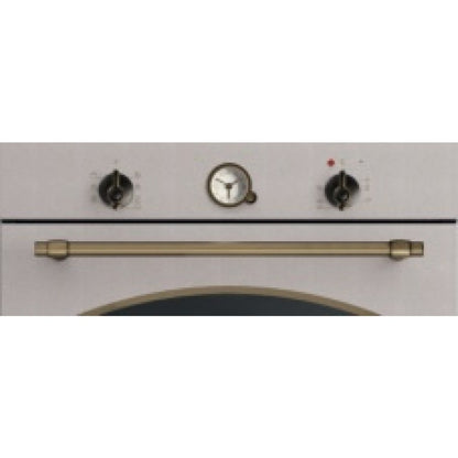 ELLECI COUNTRY FGCO60151NS Forno da Incasso Elettrico Multifunzione Ventilato con Grill Avena Classe A cm. 60 x 60