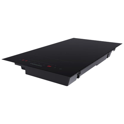 CROMBERG HIK30FB Piano Cottura Induzione 2 Zone Cottura Flex Zone Vetroceramica Nero cm. 29 x 52