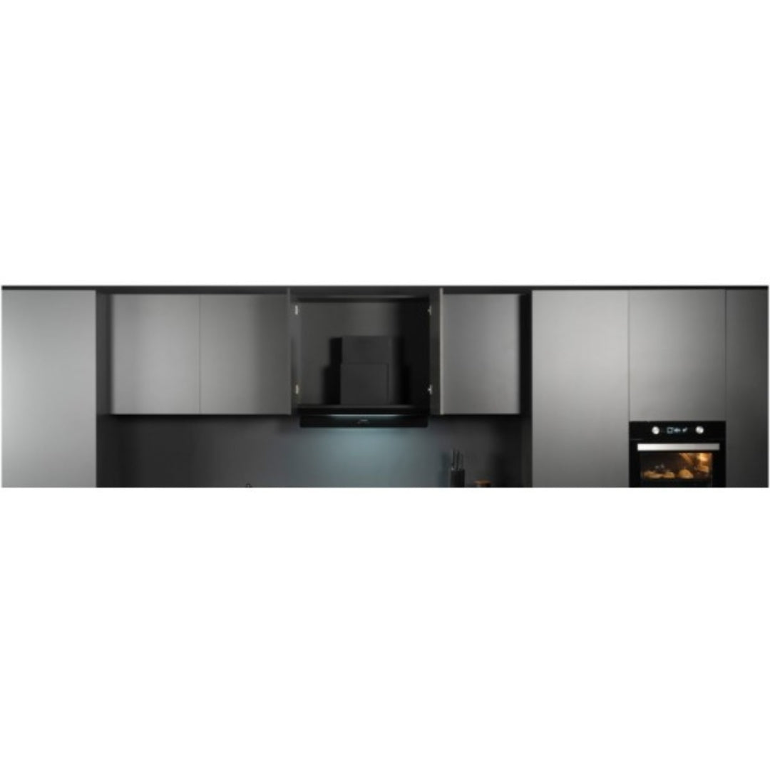 SILVERLINE 3129.9.733.28 Cappa Filtrante Incasso Classe A Nero 635 m³/h 64 dBA90 cm. 90