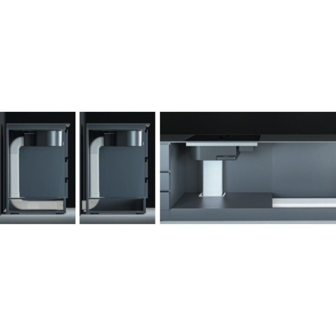 SILVERLINE 7170.8.733.02 Piano Cottura Induzione Cappa Integrata 4 Zone Cottura cm. 85 x 52