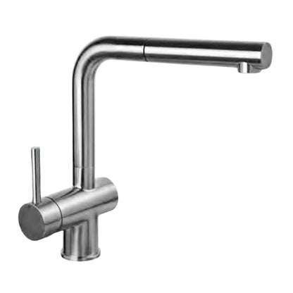 FOSTER ATOMO PLUS 8551000 Miscelatore Cucina Doccetta Estraibile Inox Satinato