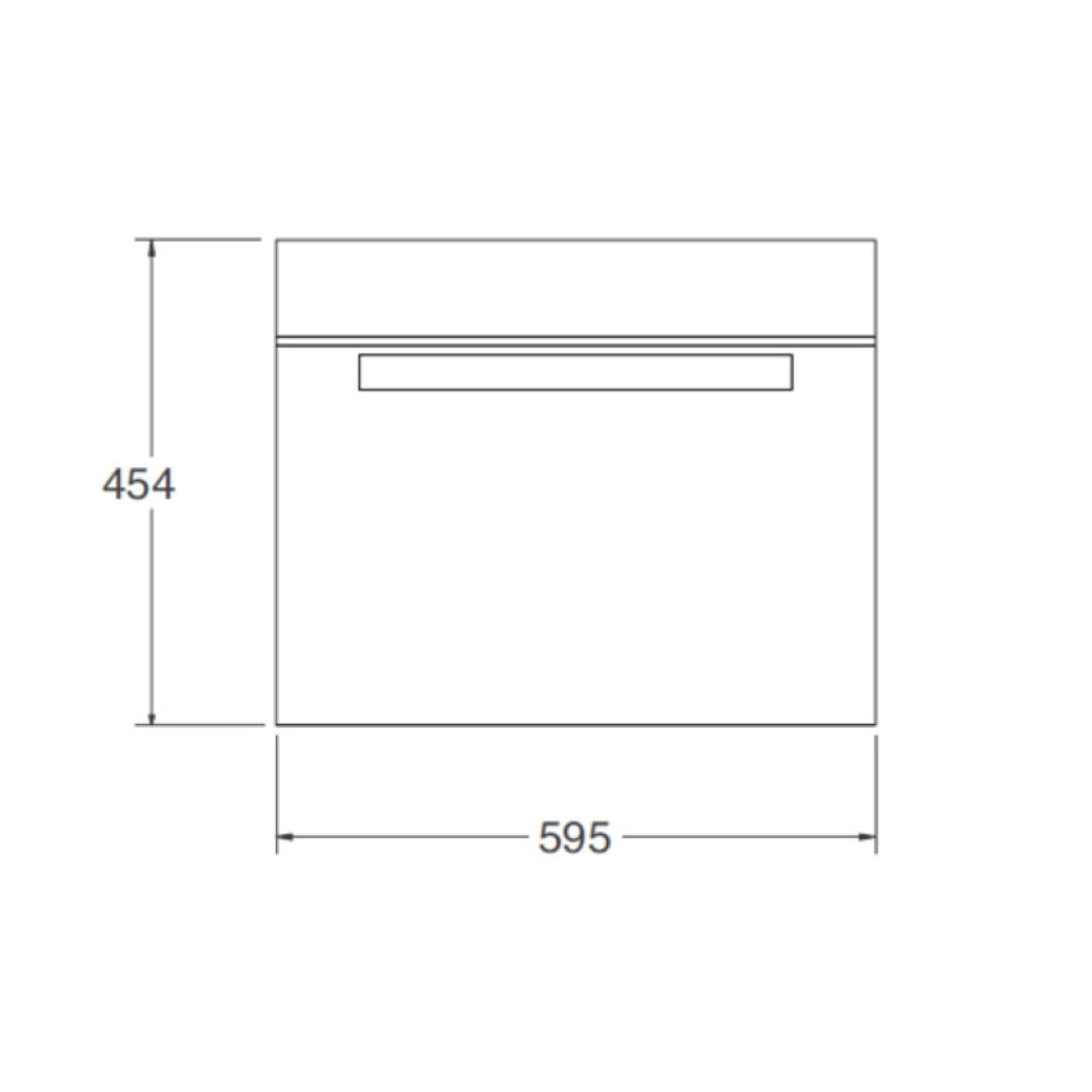 F.LLI BERTAZZONI FMOD4053MLB1 Forno Microonde Combinato Incasso 7 Funzioni 10 Programmi 50 Lt. cm. 60 x 45