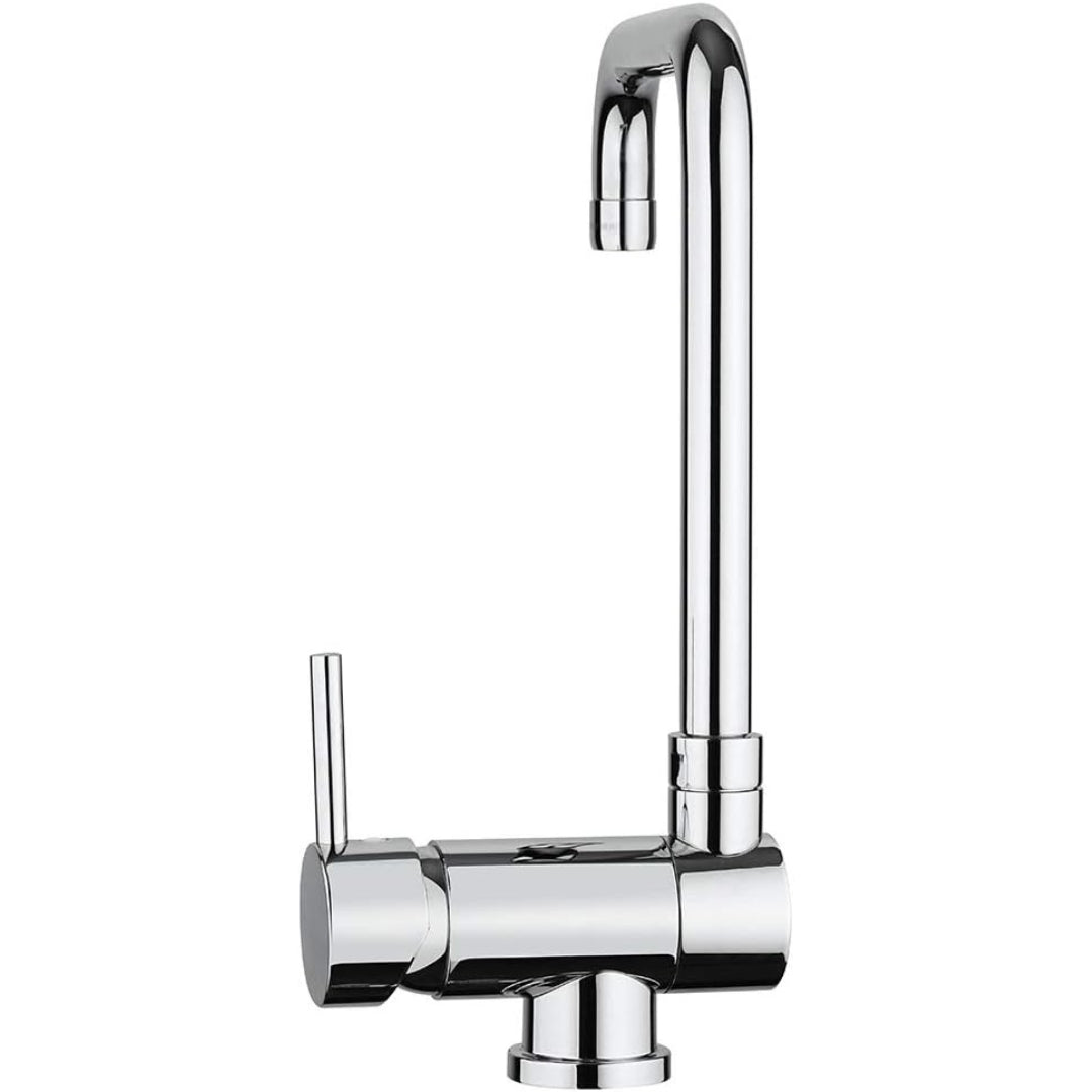 PAINI SAMOS 78CR582PA Rubinetto Cucina Sottofinestra Cromato Canna Alta Girevole