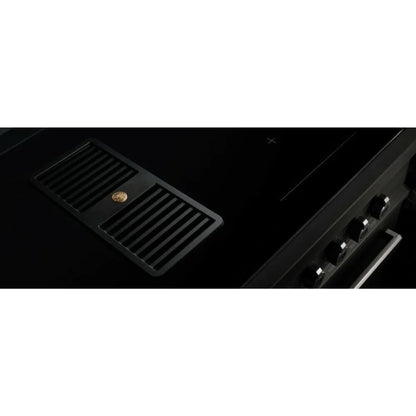 F.LLI BERTAZZONI PROCH94I1EXT Cucina da Accosto 4 Zone Induzione Cappa e Forno Elettrico cm. 90 x 60 x 89