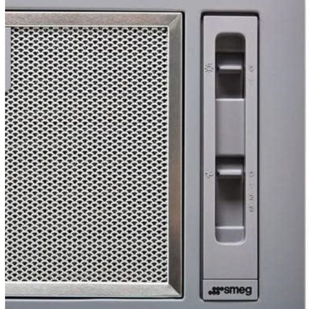 SMEG KSG52E Cappa Aspirante Integrata 3 Velocità Grigia 232 m³/h Luce LED cm. 60