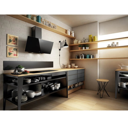 ELICA SHIREWH/A/90 Cappa a Parete Aspirante Touch Control Luce LED Bianca cm. 90 x 31