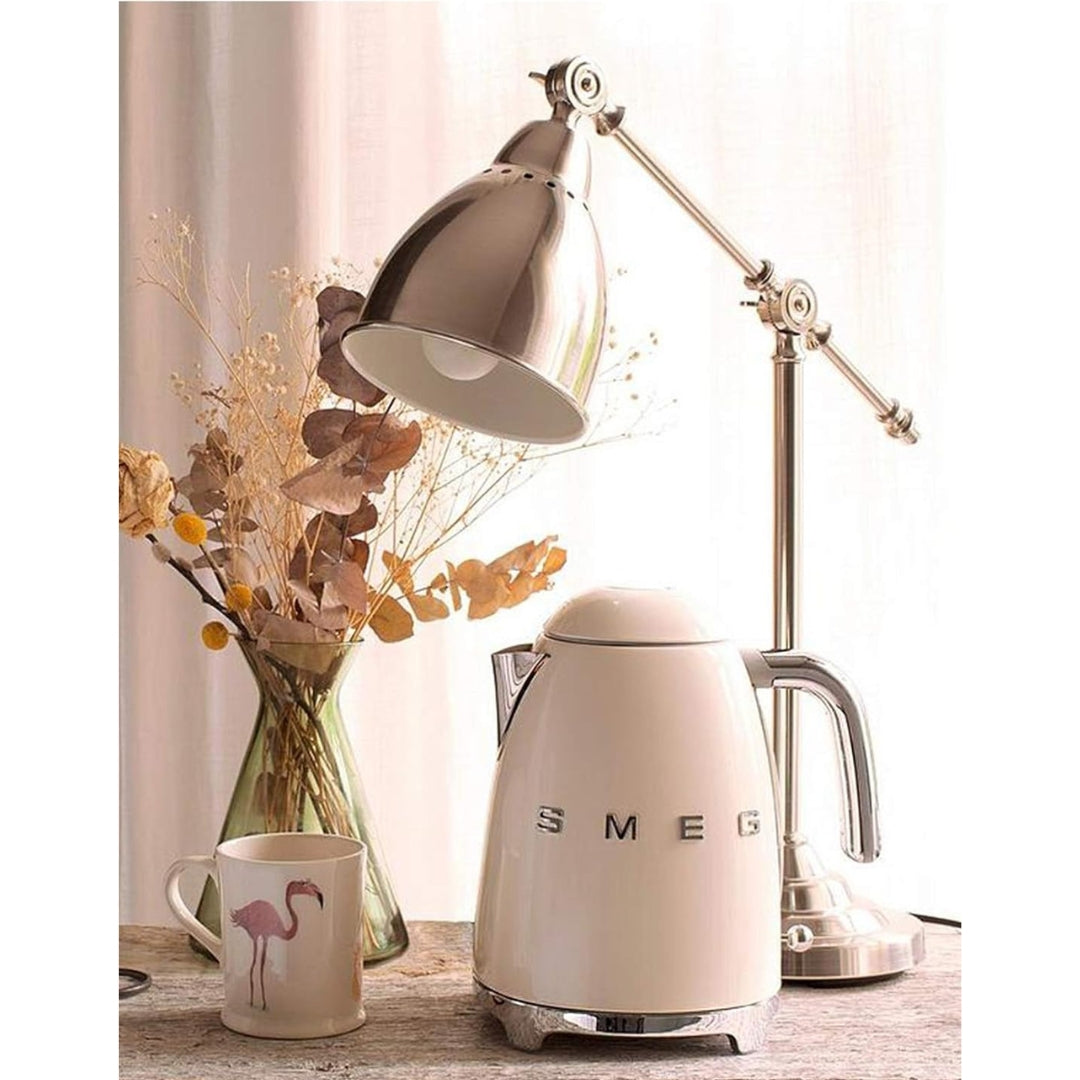 SMEG KLF03CREU Bollitore Elettrico Panna 2400W 1.7 LT. Estetica 50’s Style