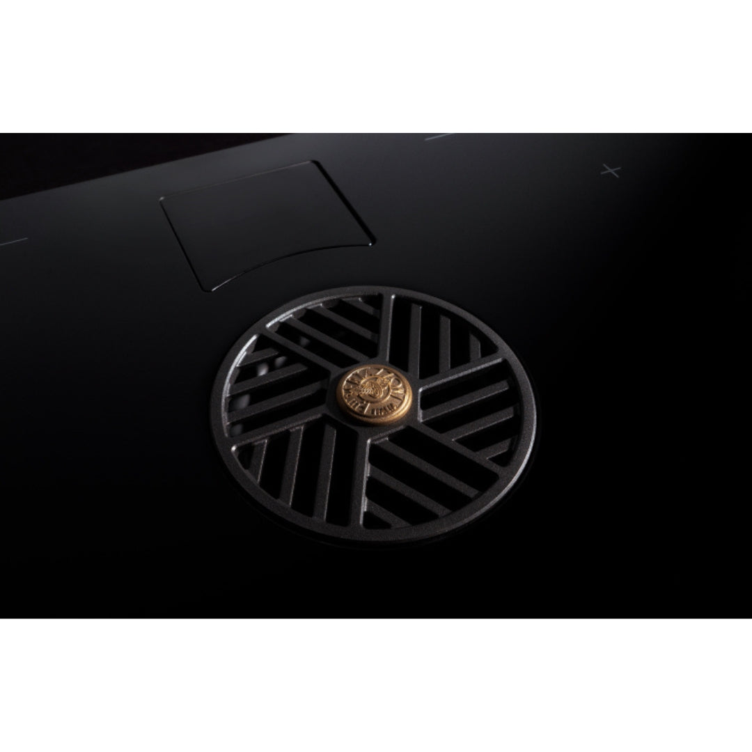 F.LLI BERTAZZONI P804ICH2M30NC Piano Cottura Induzione con Cappa Integrata 4 Zone Nero cm. 83 x 52