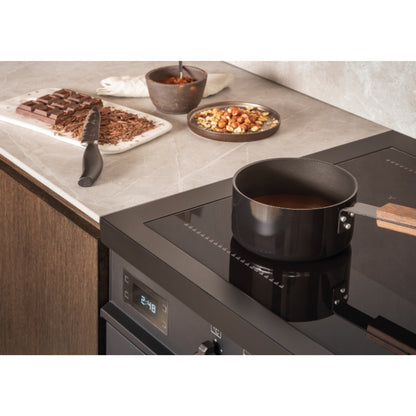 F.LLI BERTAZZONI DOMINO P302I23NV Piano Cottura Induzione 2 Zone Nero cm. 50 x 32