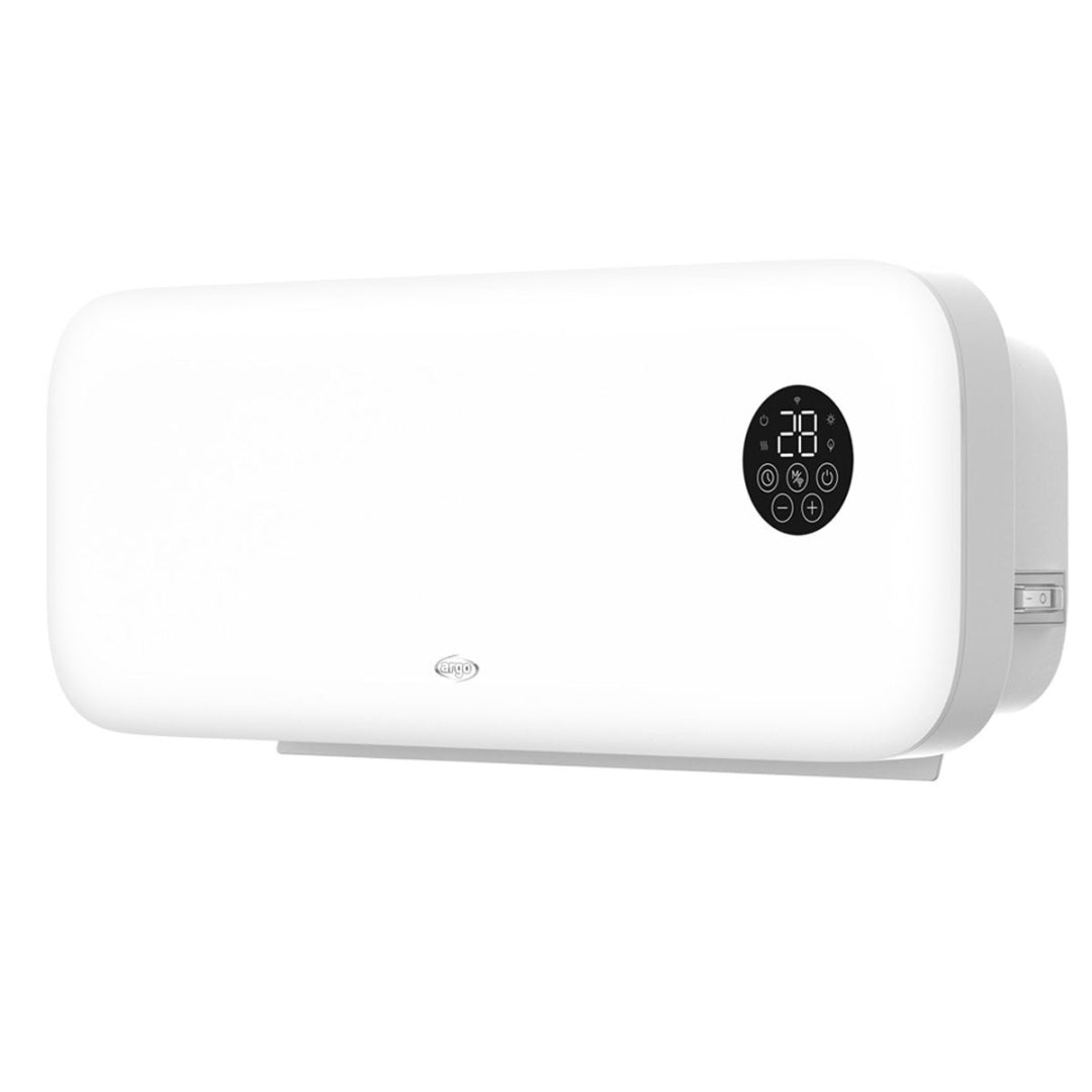 ARGO NIVEO SMART 191070227 Termoventilatore a Parete 2000W Wi-Fi Casa Bianco
