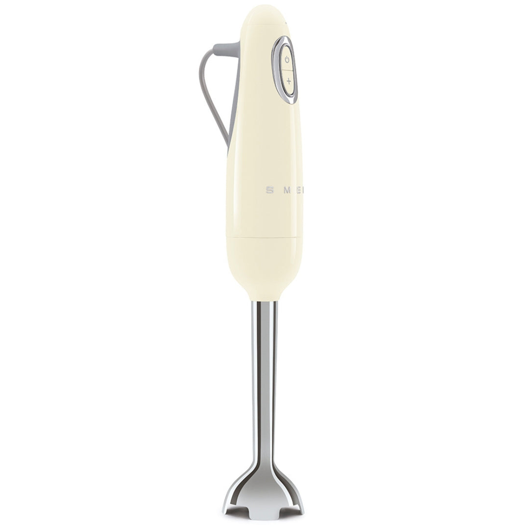 SMEG PED HBF03CREU Frullatore a Immersione con Frusta Tritatutto Misurino Crema 50's Style 700W