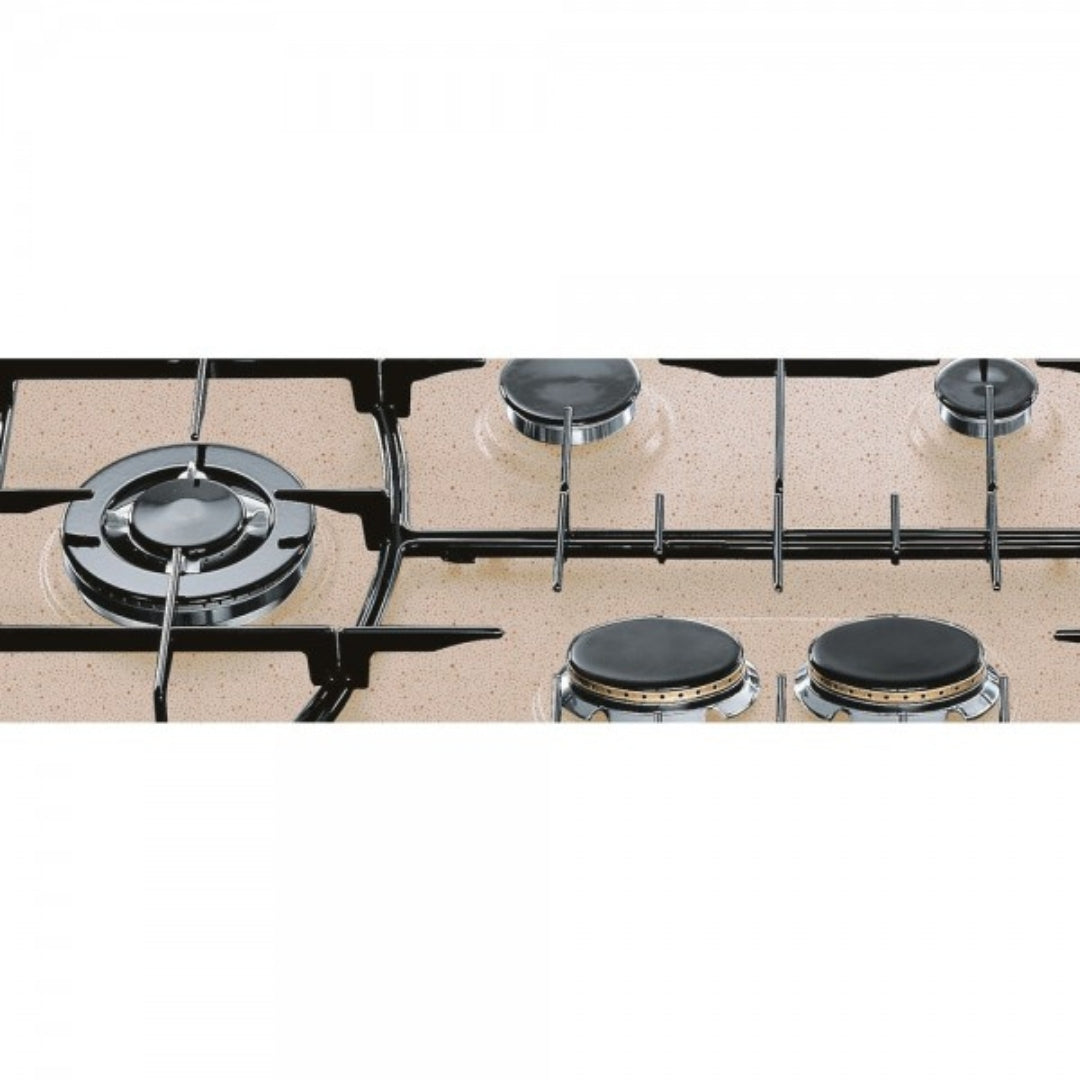 HOTPOINT PHN960MSTAVR Piano Cottura a Gas 6 Fuochi Avena cm. 87 x 51