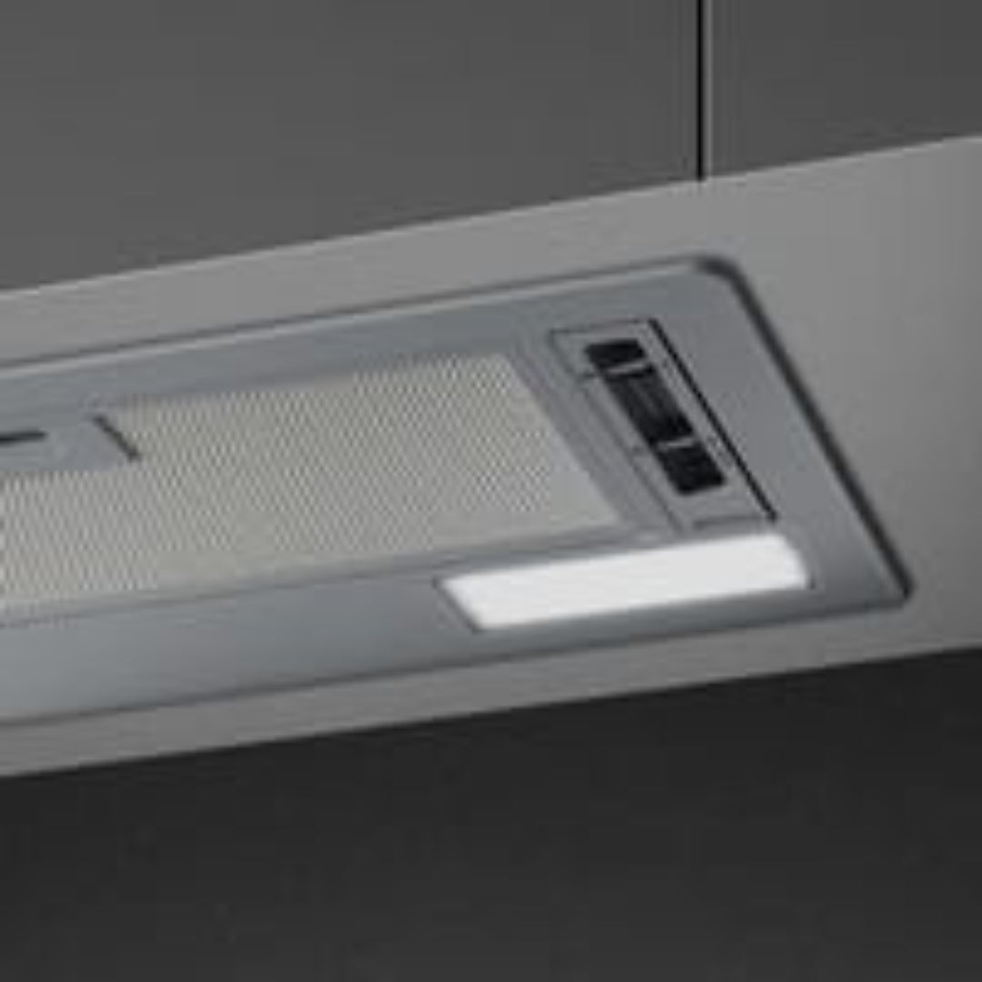 SMEG KSG52E Cappa Aspirante Integrata 3 Velocità Grigia 232 m³/h Luce LED cm. 60