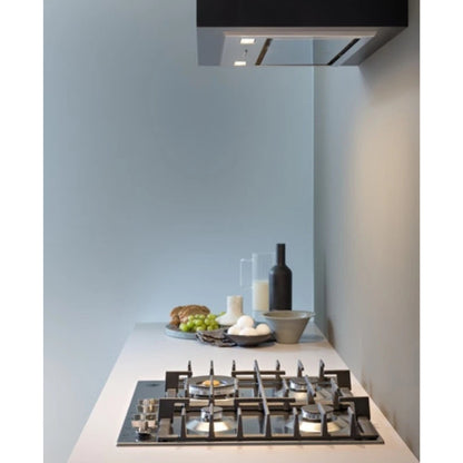 F.LLI BERTAZZONI PROFESSIONAL P905LPRONE Piano Cottura Gas 5 Fuochi Wok Nero Opaco cm. 90 x 52