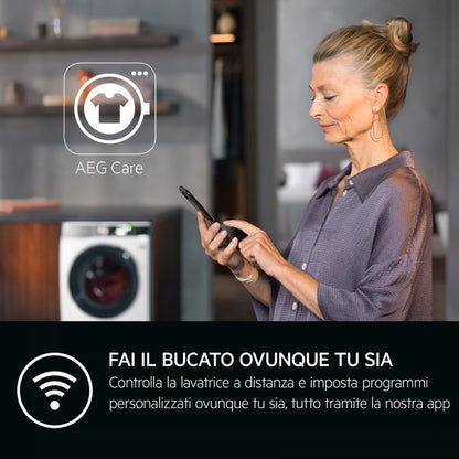 AEG LWR9C16BAY SERIE 9000 Lavasciuga 10/6KG Wifi 1600 Giri WIFI Classe A/B