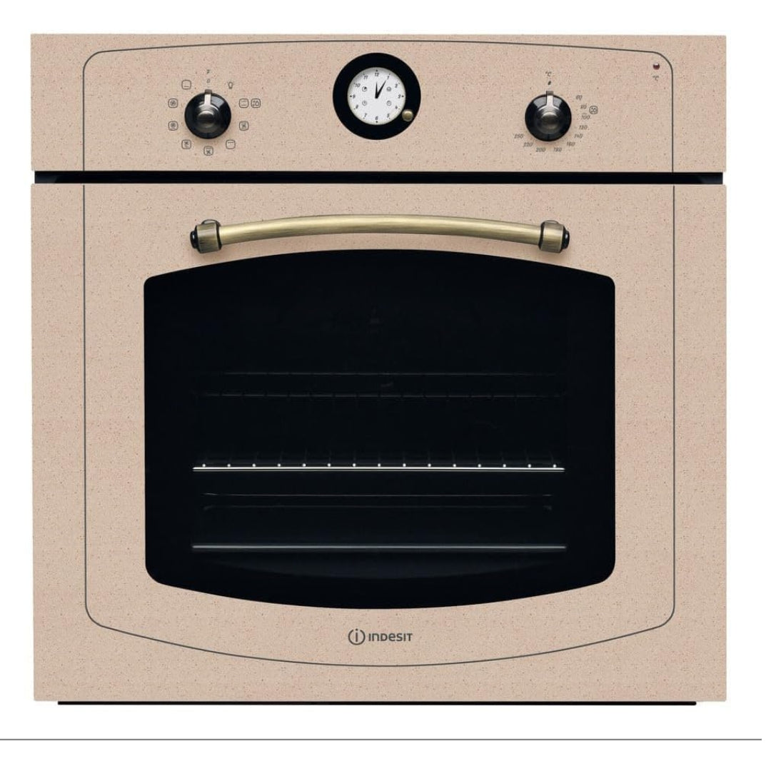 INDESIT IFVR800H/AV Forno Elettrico Ventilato 65 Lt Steam&Clean Avena cm 60