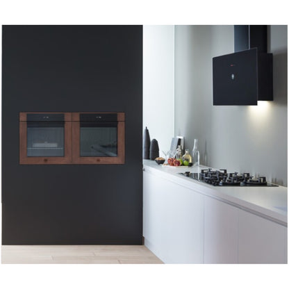 F.LLI BERTAZZONI PROFESSIONAL KV90PRO1NA Cappa a Parete in Vetro Nera cm. 90 x 20 x 73