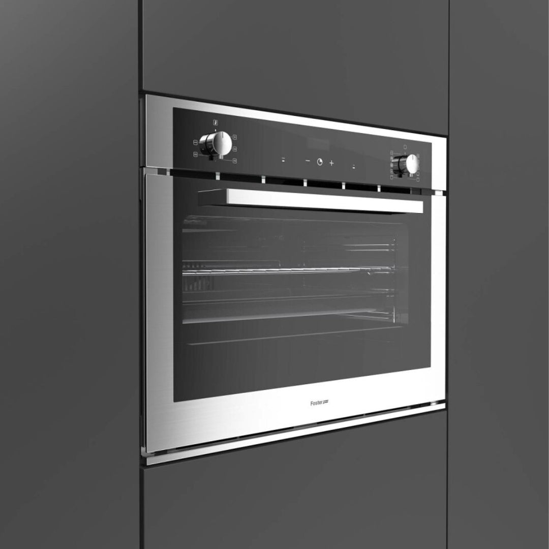 FOSTER KE 7137000 Forno Elettrico 9 Funzioni Classe A Inox Anti-touch 89 Lt. cm. 75 x 60