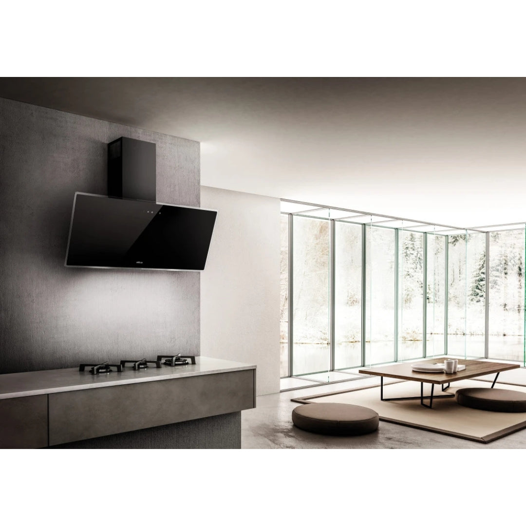 ELICA SHIREWH/A/90 Cappa a Parete Aspirante Touch Control Luce LED Bianca cm. 90 x 31