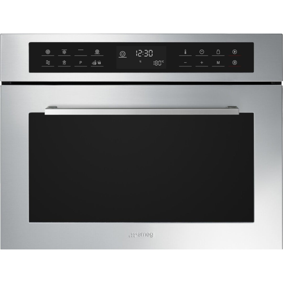 SMEG SELEZIONE SF4400MCX1 Forno Elettrico Incasso Ventilato 6 Funzioni Antimpronta 44 Lt. cm. 60 x 45