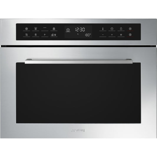 SMEG SELEZIONE SF4400MCX1 Forno Elettrico Incasso Ventilato 6 Funzioni Antimpronta 44 Lt. cm. 60 x 45