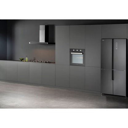 SILVERLINE 3173.9.733.03 Cappa a Parete Inox e Vetro 3 Velocità Classe A cm. 90 x 50