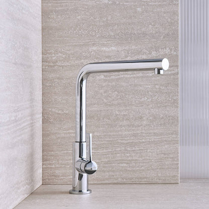 FOSTER OMEGA 8497000 Miscelatore Monocomando Canna Girevole Ottone Cromato
