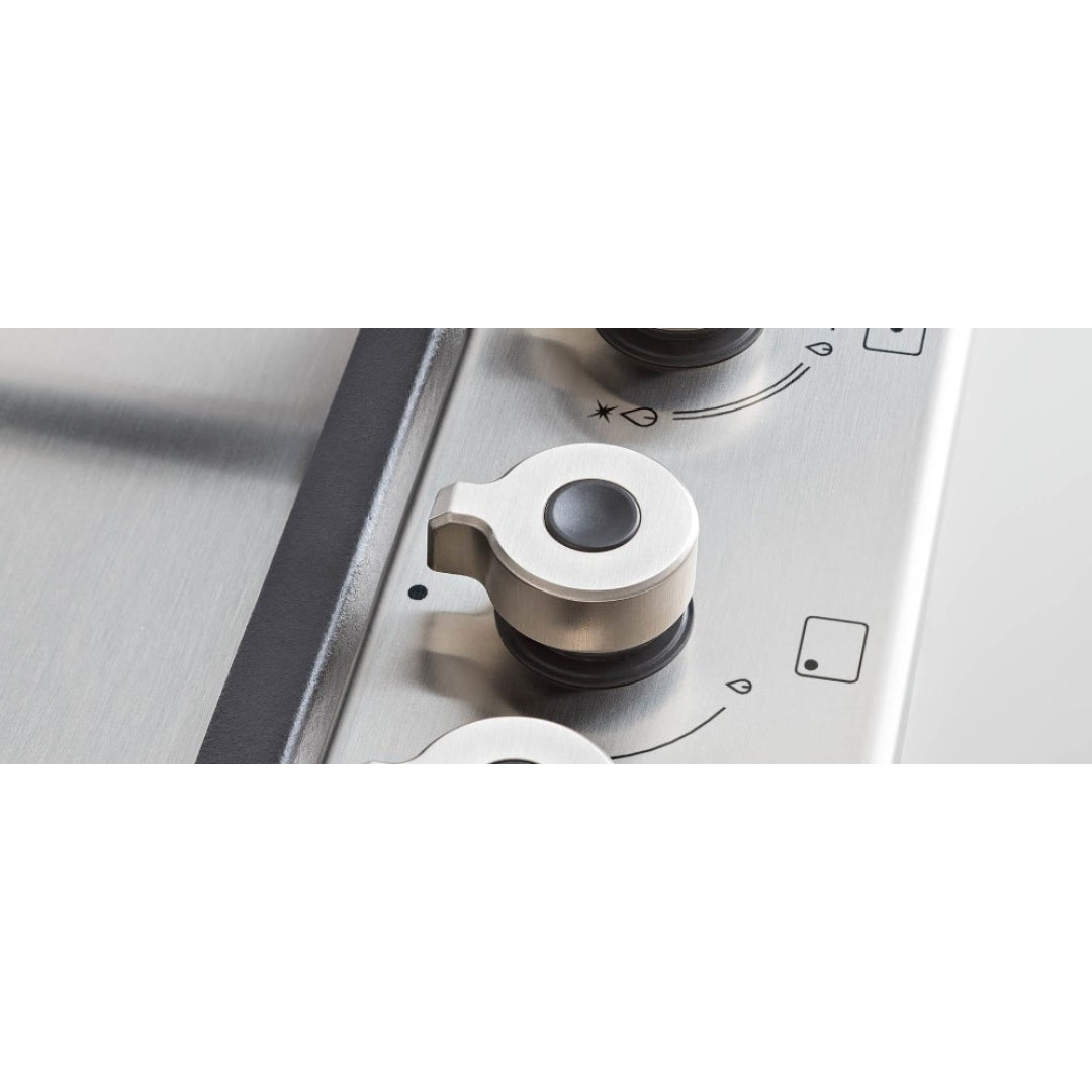 F.LLI BERTAZZONI PROFESSIONAL P905LPROX Piano Cottura Gas 5 Fuochi Inox Tripla Corona Laterale cm. 89 x 52,5