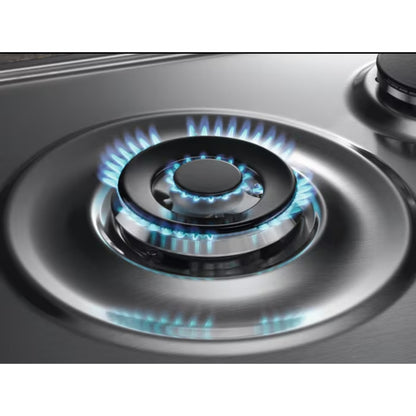 ELECTROLUX SOFT PX750UV Piano Cottura 5 Fuochi Gas Inox cm. 75 x 50