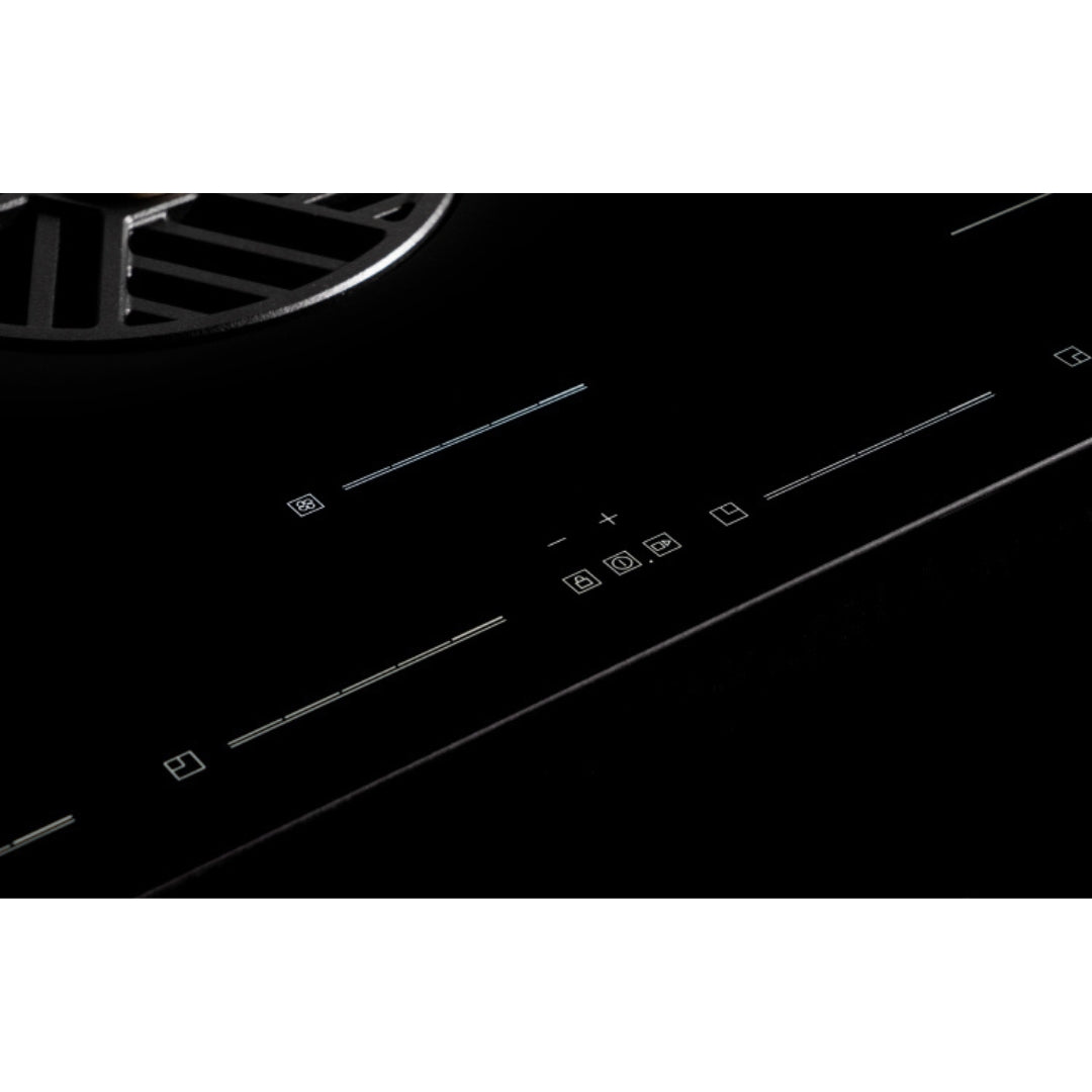 F.LLI BERTAZZONI MODERN P905I2M30NV Piano cottura a Induzione Elettrico Vetroceramica Nero cm. 90 x 52