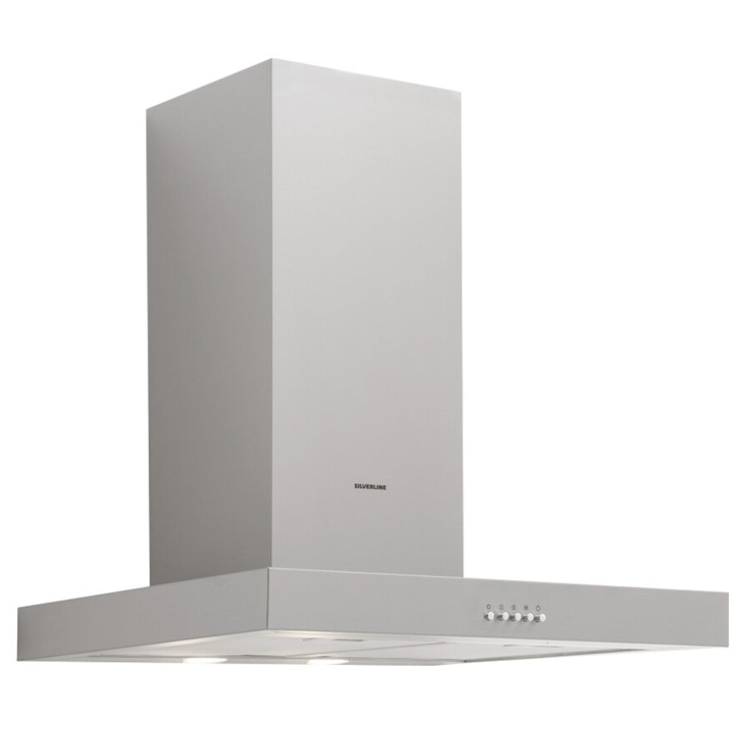 SILVERLINE 3170.6.733.02 Cappa a Parete 3 Velocità Inox cm 60 x 50 x 103