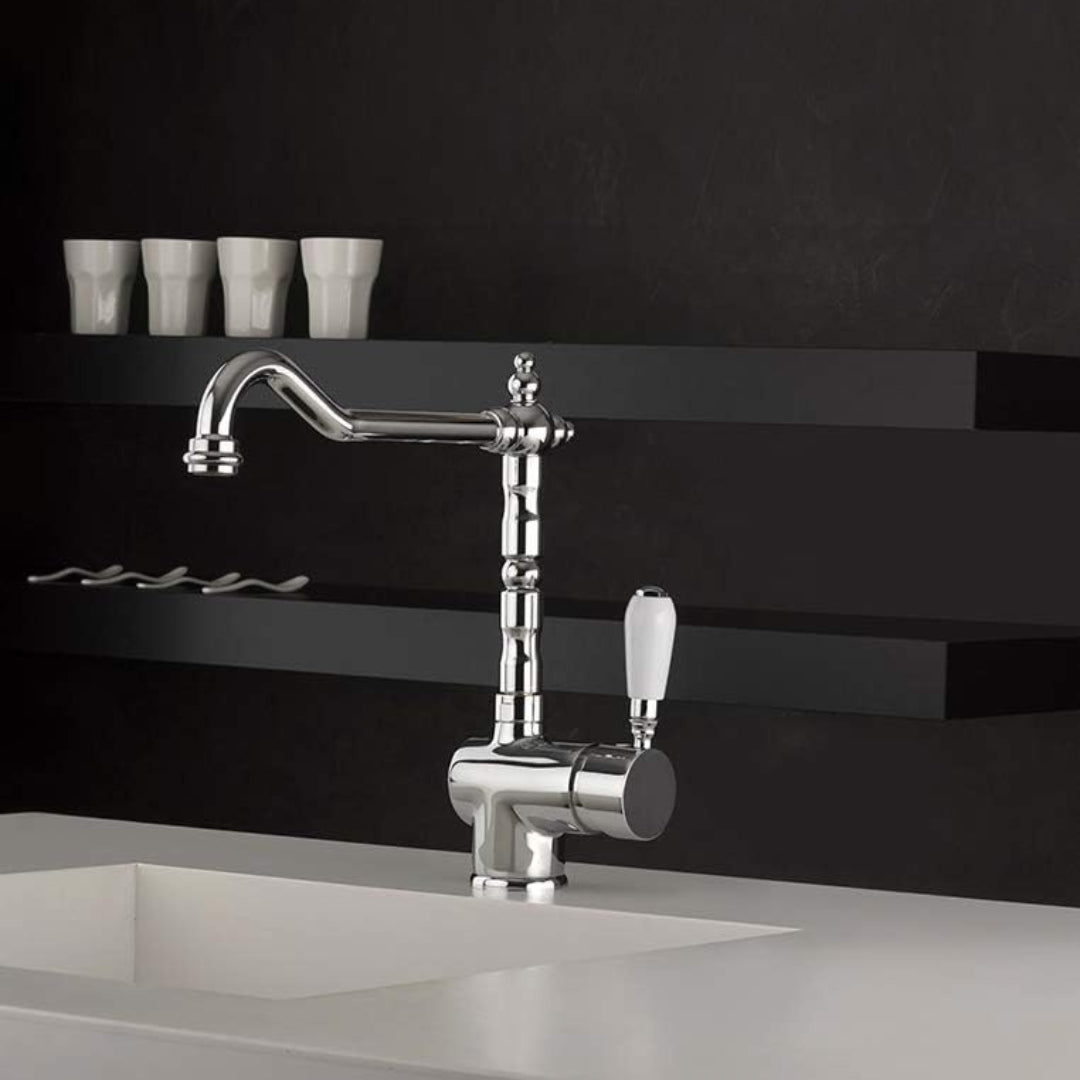 PAINI ITACA 78CR5881ANTPA Rubinetto Miscelatore Monocomando Cucina Cromato