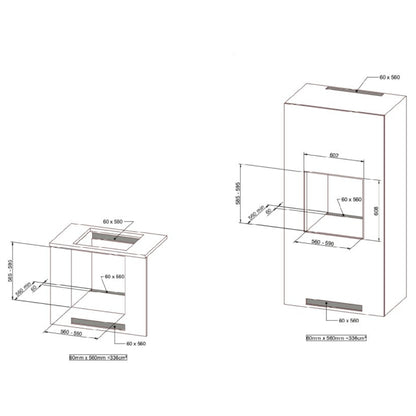 F.LLI BERTAZZONI F609PROESX Forno Incasso 76 L 9 Funzioni Led Grill Ventilato Inox cm. 60 x 60
