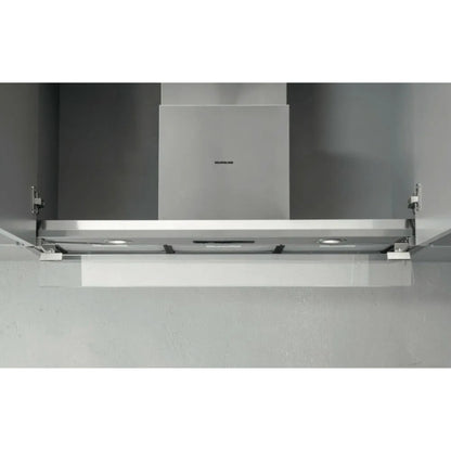 SILVERLINE 3129.9.733.09 Cappa Cucina Aspirante Sottopensile Incasso Inox Touch Control 465 m³/h cm. 90 X 31 X 52 cm